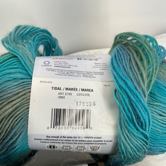 Assorted Green/Blue Yarn Bundle: Stylecraft Double Knit Premier Anti Pilling Red - Picture 5 of 7